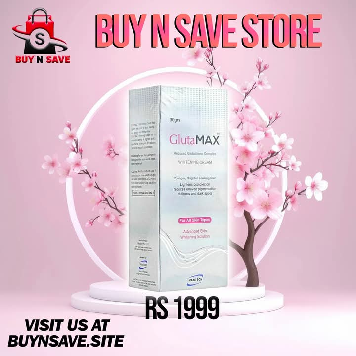 GLUTA MAX GREAM | REDUCED GLUTATHIONE | ANTI AGING WHITENING CREAM